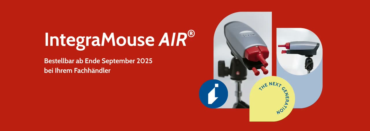 Die neue IntegraMouse AIR ist bald verfügbar!